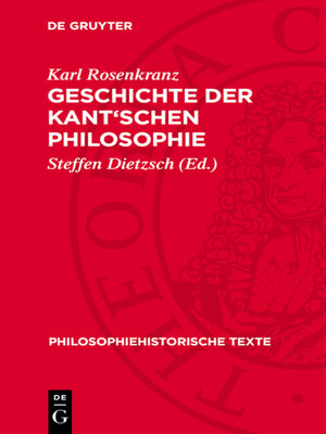 cover image of Geschichte der Kant'schen Philosophie